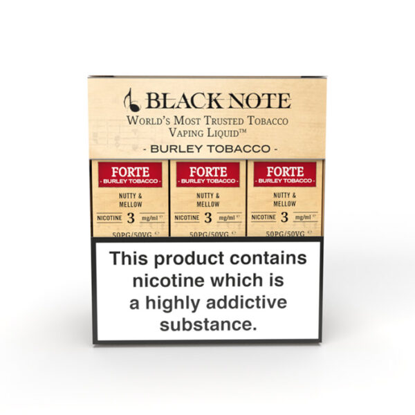 Black Note Forte (Burley) Natural Tobacco E-liquid