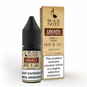 Black Note Legato (Kentucky) Tobacco E-liquid 10ml