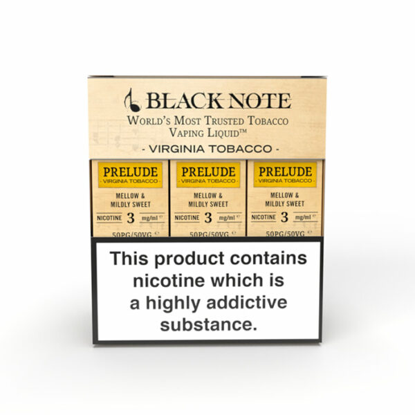 Black Note Prelude (Virginia) Natural Tobacco E-liquid