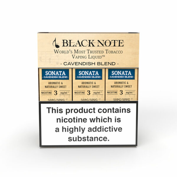 Black Note Sonata (Cavendish) Natural Tobacco E-liquid
