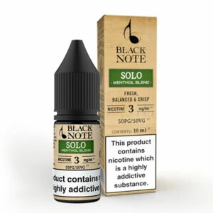 Black Note Solo (Menthol) Tobacco E-liquid