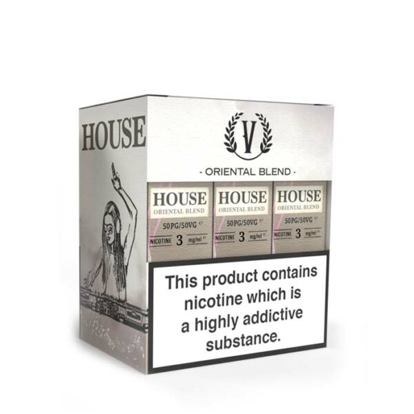 V by Black Note House (Oriental Blend) 6 pack E-liquid