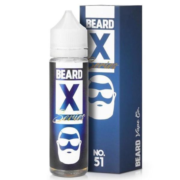Beard Vape Co X Series No.51 Short-fill 50ml eliquid