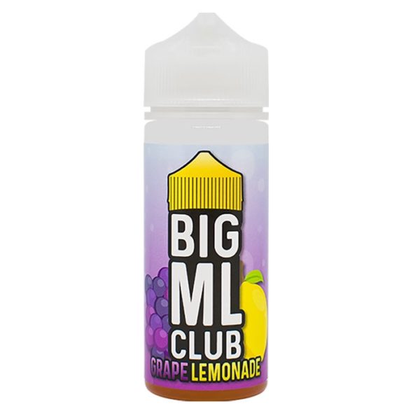 Big ML Club Grape Lemonade Short Fill 100ml Eliquid