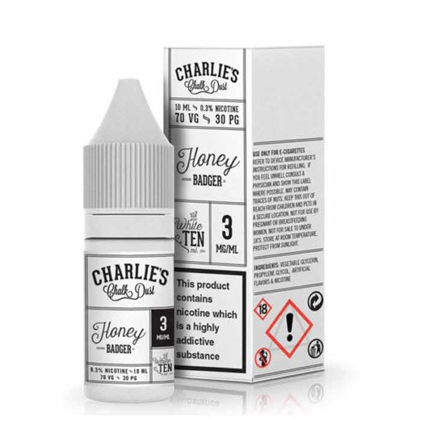 Charlie's Chalk Dust Honey Badger Eliquid