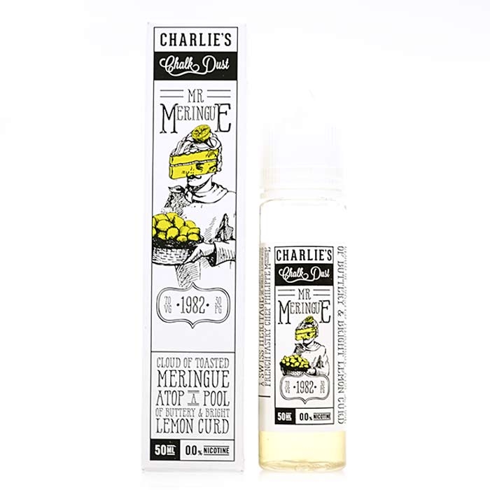 Charlie's Chalk Dust Mr Meringue Lemon Pie Short-fill 50ml eliquid