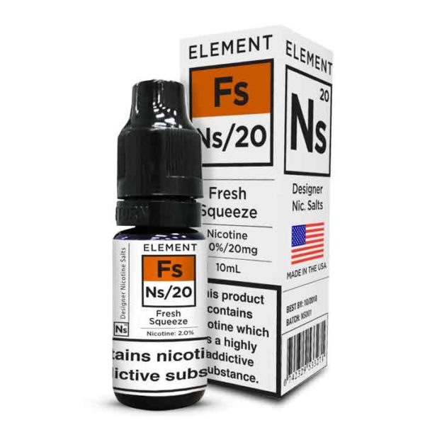 Element Ns20 Nicotine Salts Fesh Squeeze 10ml Eliquid