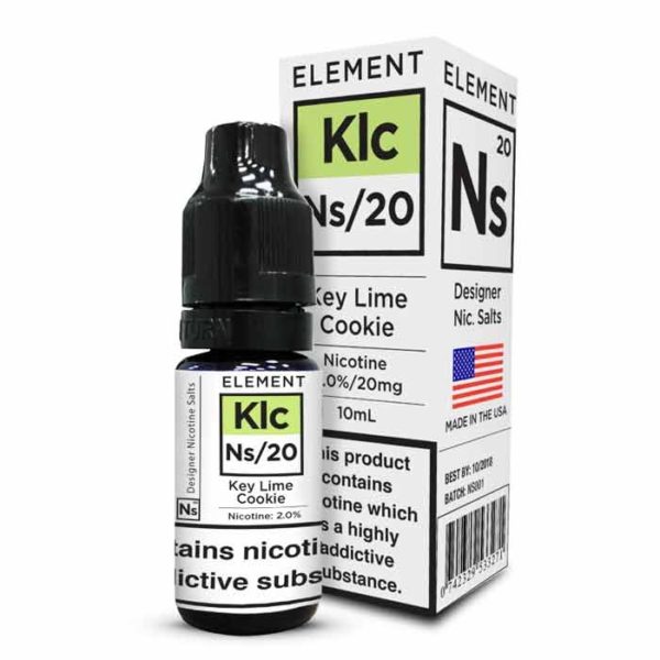 Element Ns20 Nicotine Salts Key Lime Cookie 10ml Eliquid