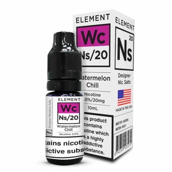 Element Ns20 Nicotine Salts Watermelon Chill 10ml Eliquid