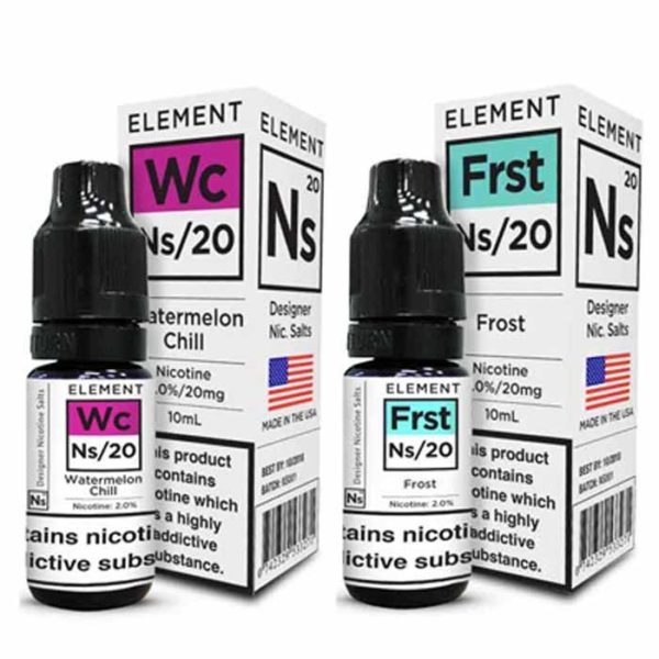 Element Ns20 Nicotine Salts Twin 2x Bottle Saver Pack