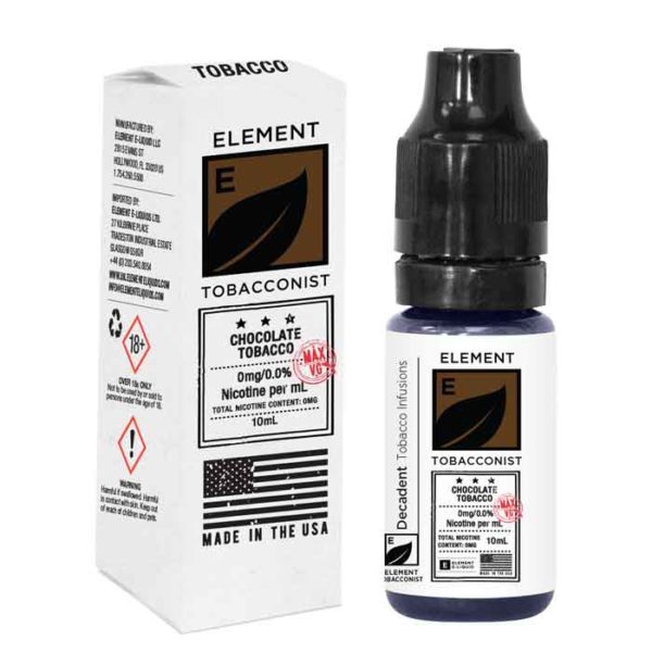 Element Tobacconist Chocolate Tobacco Eliquid