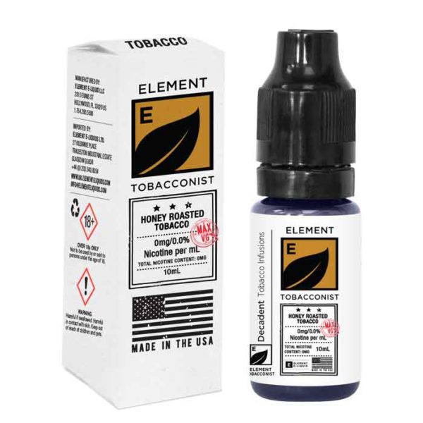 Element Tobacconist Honey Roasted Tobacco Eliquid