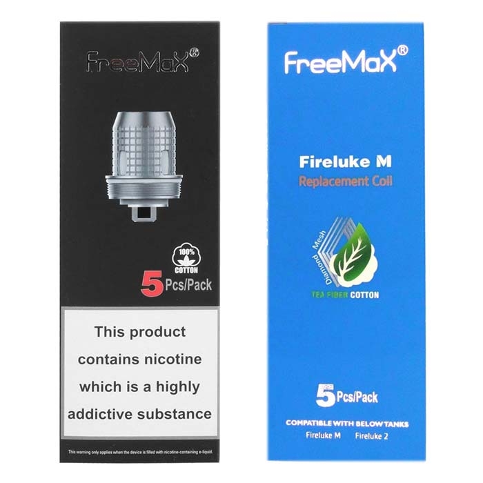 Fireluke M Replacement Coils Mesh & Tea Fiber Cotton
