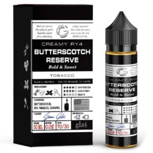 Glas Basix Butterscotch Reserve Short Fill 50ml Zero nicotine eliquid