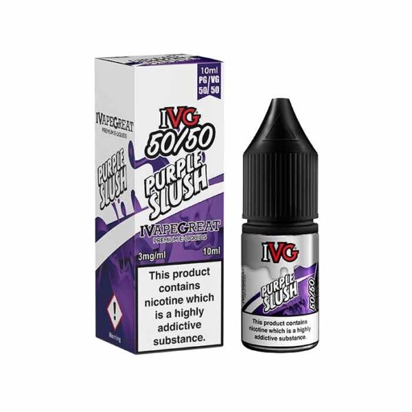 IVG 50/50 Purple Slush Eliquid 10ml
