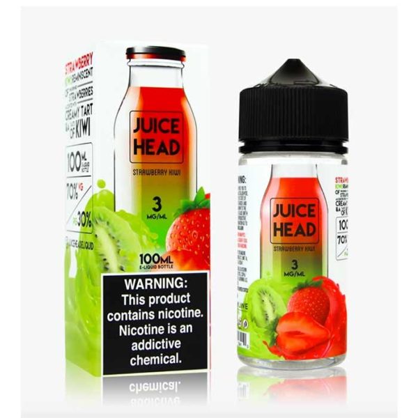 Juice Head Strawberry Kiwi Shortfill 100ml Eliquid