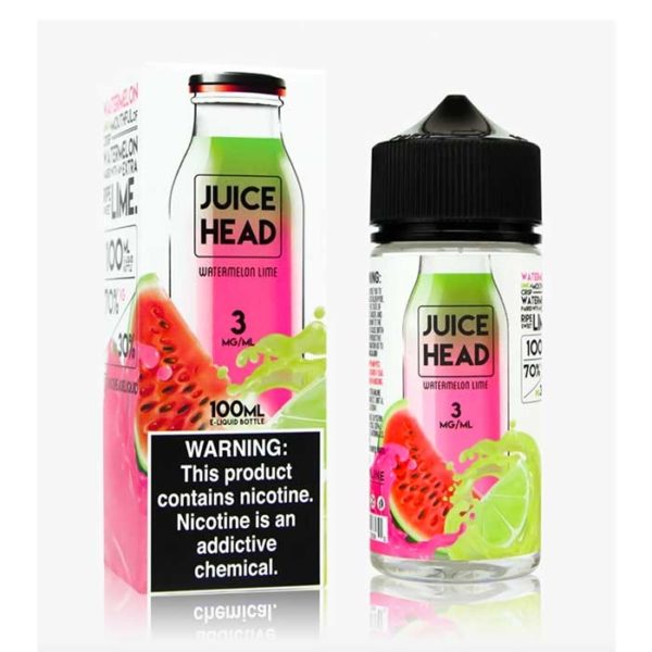 Juice Head Watermelon Lime Shortfill 100ml Eliquid