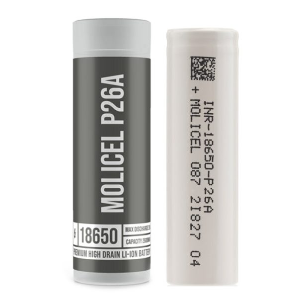 Molicel P26A 18650 Lithium Battery