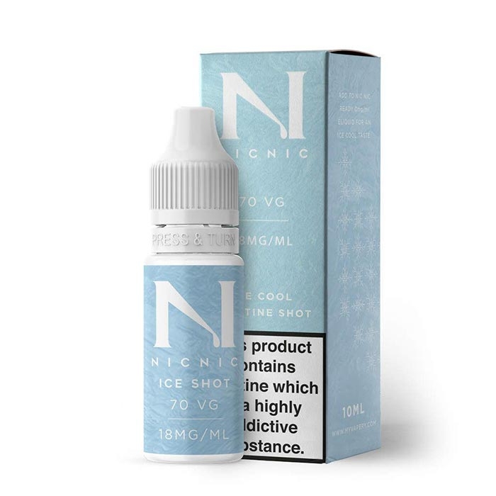Nic Nic by My Vapery Ice Menthol Nicotine Booster Shot