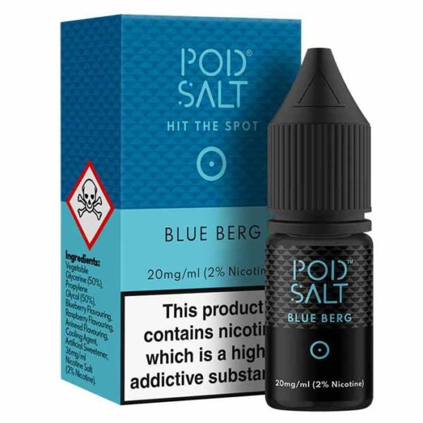 Pod Salt Core Blue Berg 10ml Eliquid