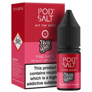 Pod Salt Fusions & Doozy Vape Pink Haze 10ml eliquid