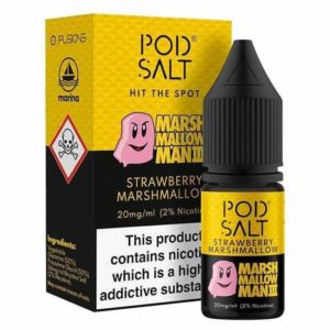 Pod Salt Fusions & Marina Vape Marshmallow Man 3 10ml VG50%