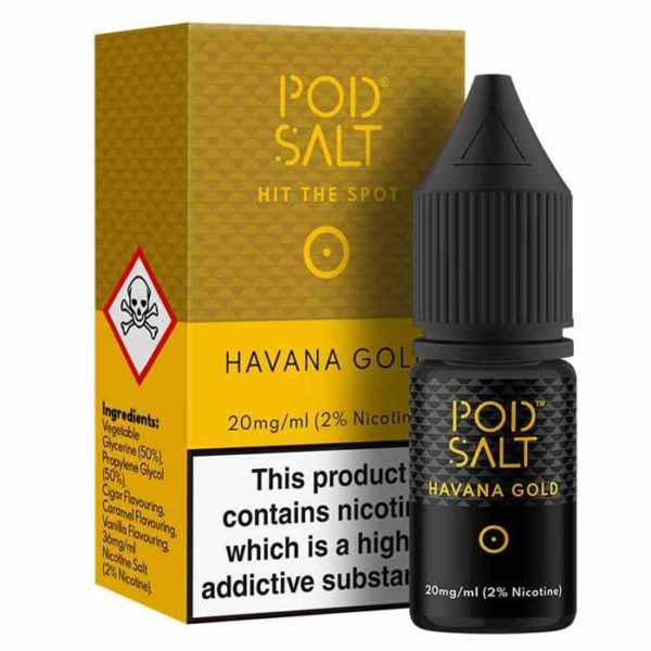 Pod Salt Core Havana Gold 10ml Eliquid