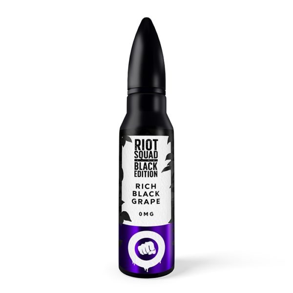 Riot Squad® Black Edition Rich Black Grape Short Fill 50ml Eliquid