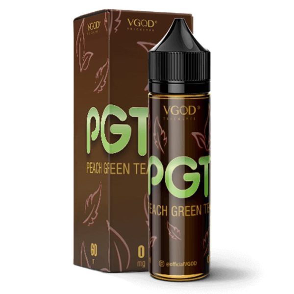 VGOD PGT Peach Green Tea Shortfill 50ml Zero Nicotine Eliquid