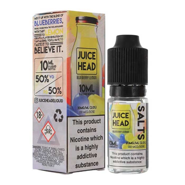 Juice Head Salts Blueberry Lemon 10ml Eliquid