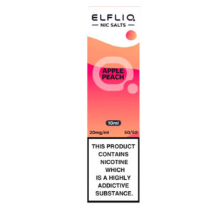 Elf Bar® Elfliq Nic Salts E liquid Apple Peach