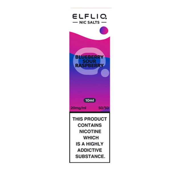 Elf Bar Elfliq Nic Salts E-liquid Blueberry Sour Raspberry