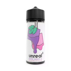 Unreal 2 Dark Grape & Bubblegum Shortfill 100ml E-liquid