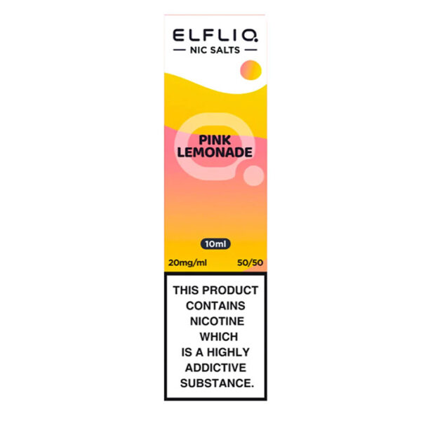 Elf Bar ELFLIQ Nic Salts E-Liquid Pink Lemonade