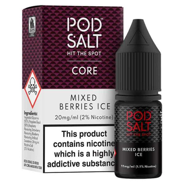 Pod Salt Mixed Berries Ice E-Liquid