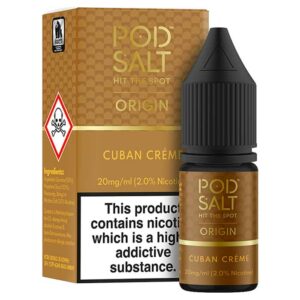 Pod Salt Origin Cuban Creme E-Liquid