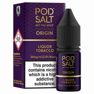 Pod Salt Origin Liquor Tobacco E-Liquid