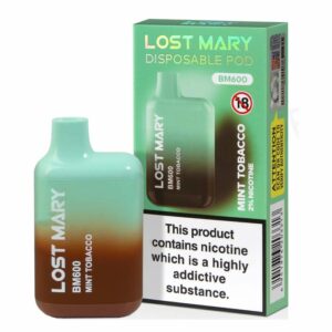 Lost Mary BM600 Disposable Vape Pod - Mint Tobacco