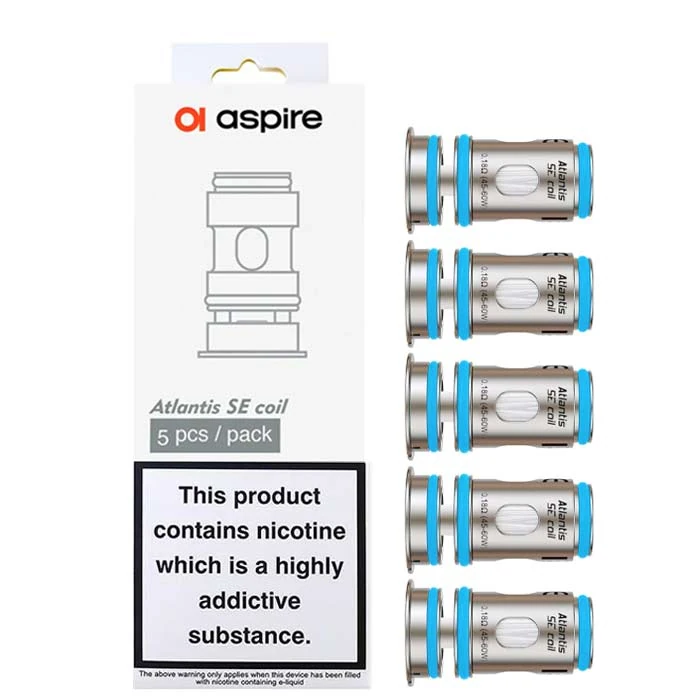 Buy Aspire Atlantis SE Coils | Official UK Stockist | Vapour.UK Buy Aspire Atlantis SE Coils | Official UK Stockist | Vapour.UK