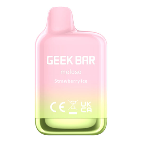 Geek Bar Meloso Mini Disposable Vape Device - Strawberry Ice Flavour