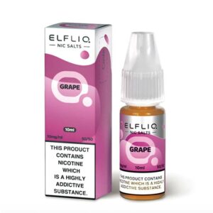 Elf Bar ELFLIQ Nic Salts E-Liquid Grape