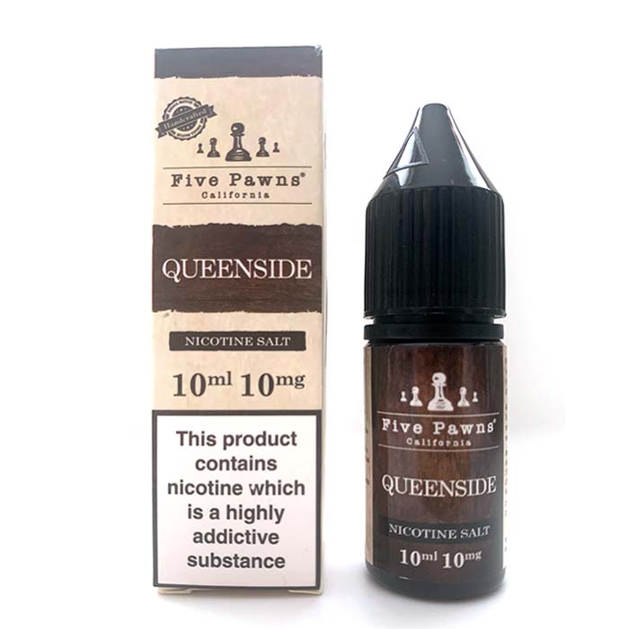 Five Pawns Queenside Nic Salts E-liquid 10ml