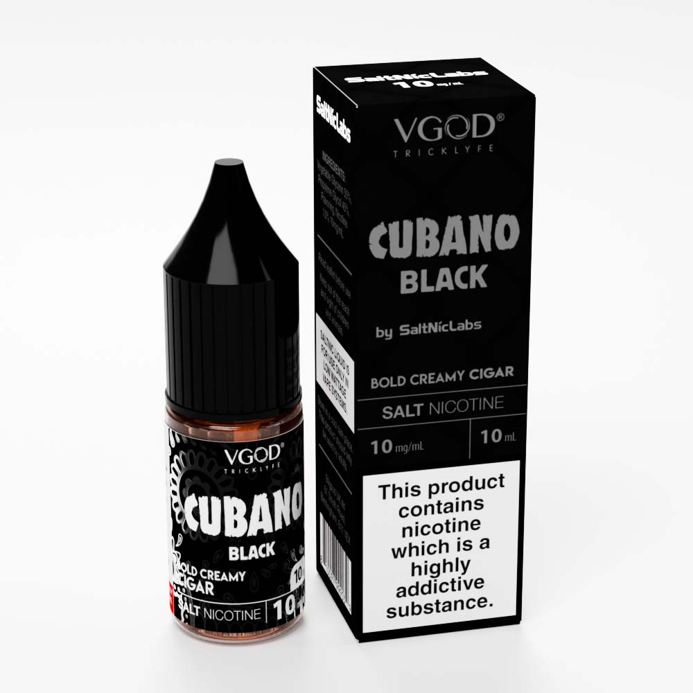VGOD Salts Cubano Black e-liquid