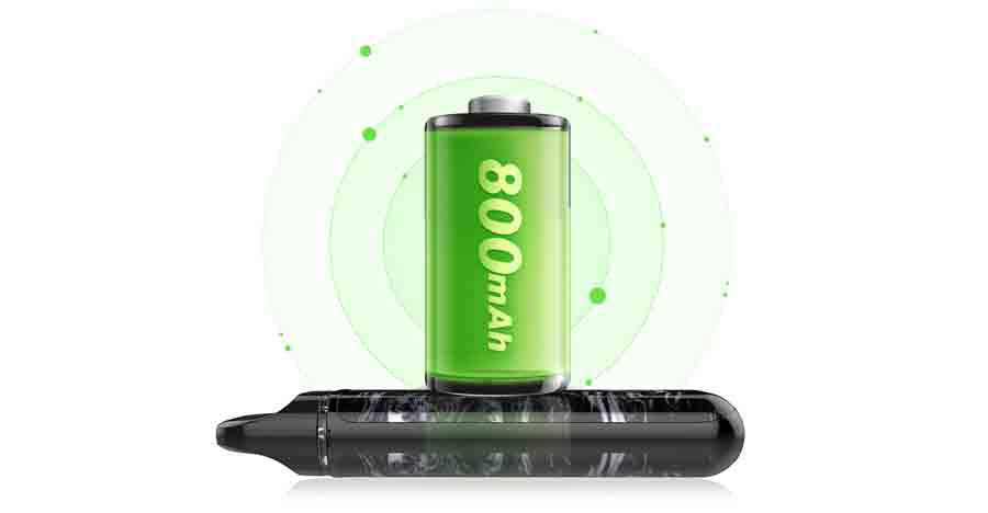 Smok Novo 2 Kit Battery Capacity